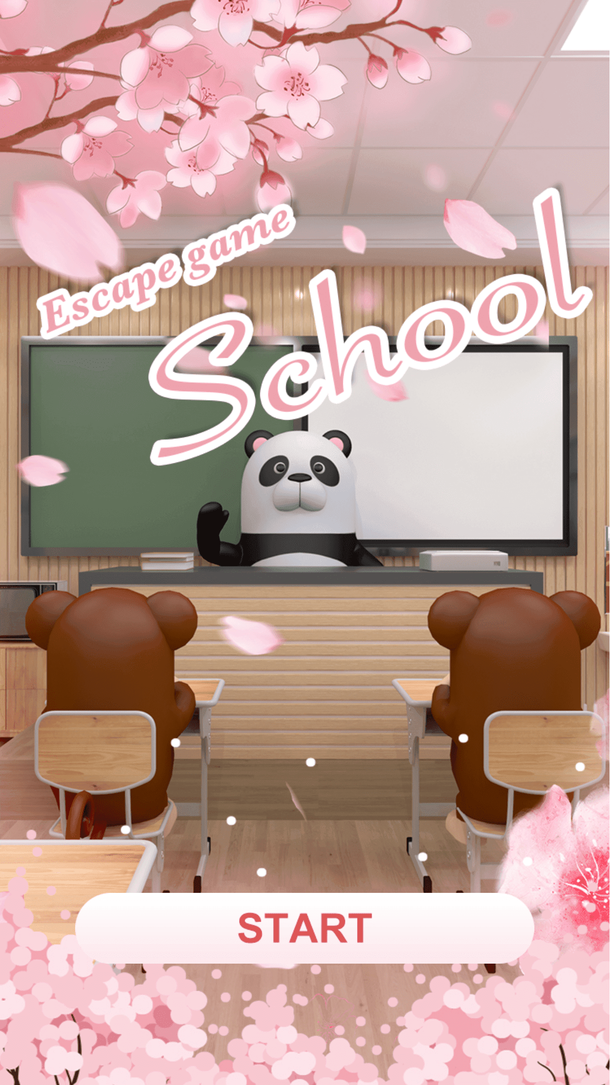Screenshot 1 of Sala de fuga: escola com sakura florescendo 1.3