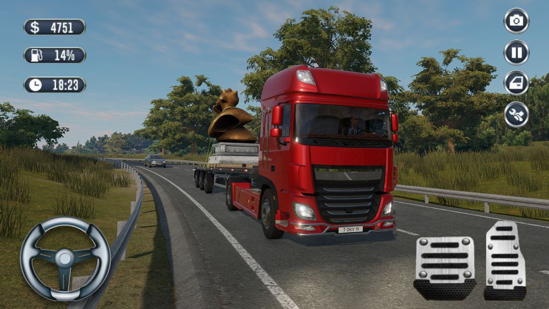 Truck Sim: Offroad Driver 게임 스크린 샷