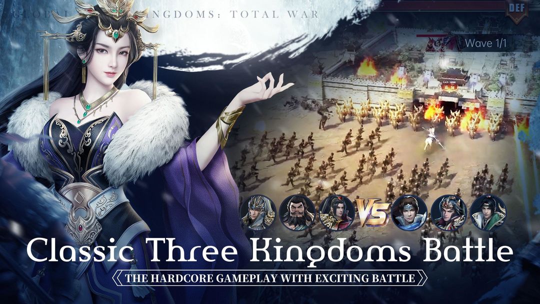 Three Kingdoms: Heroes Saga screenshot game