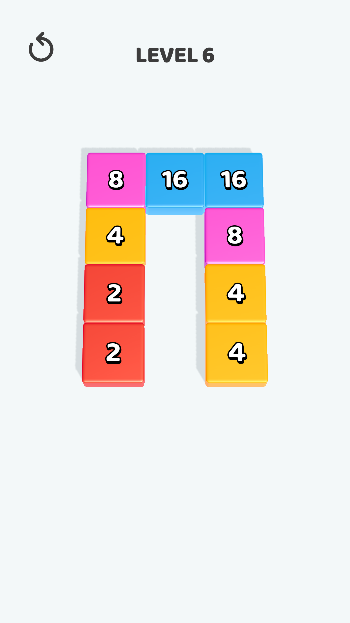 2048 Flip Game Screenshot