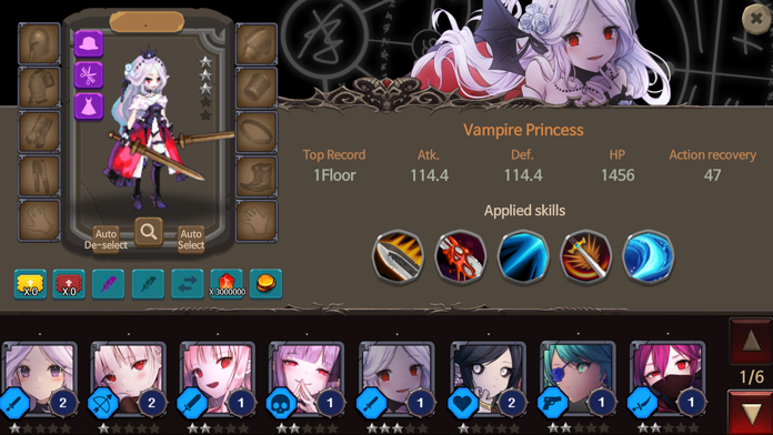 Rogue-like Princess:RPG Game Game Screenshot