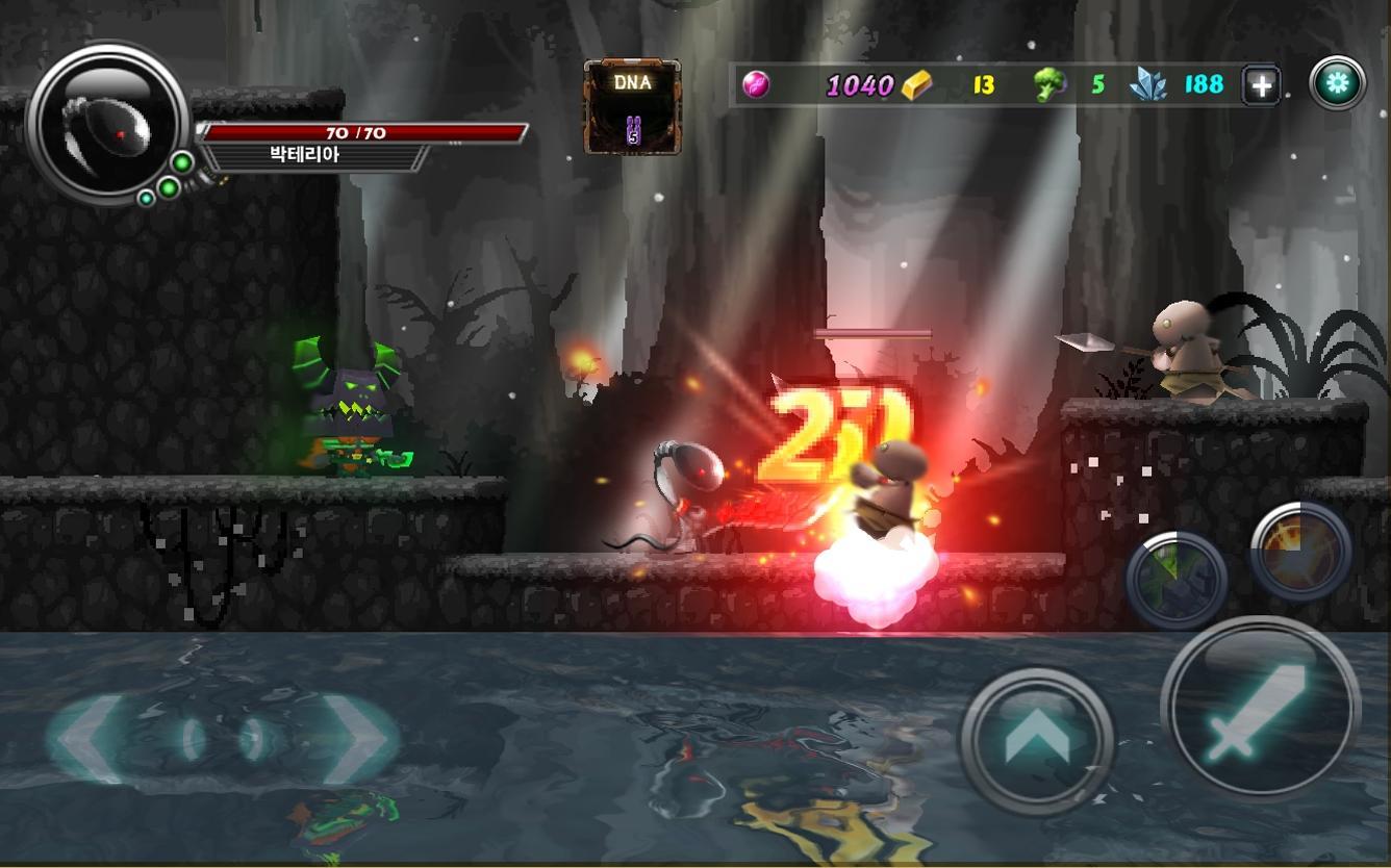 Dark Hero : Another World Game Screenshot