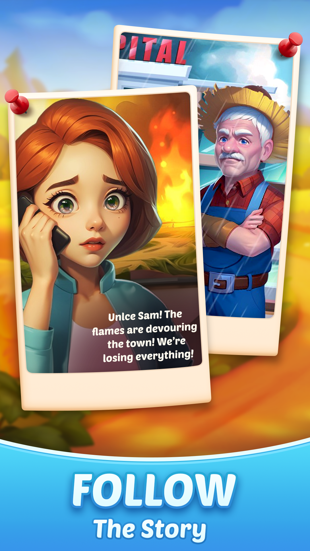 Cuplikan Layar Game Townscapes: Merge Puzzle