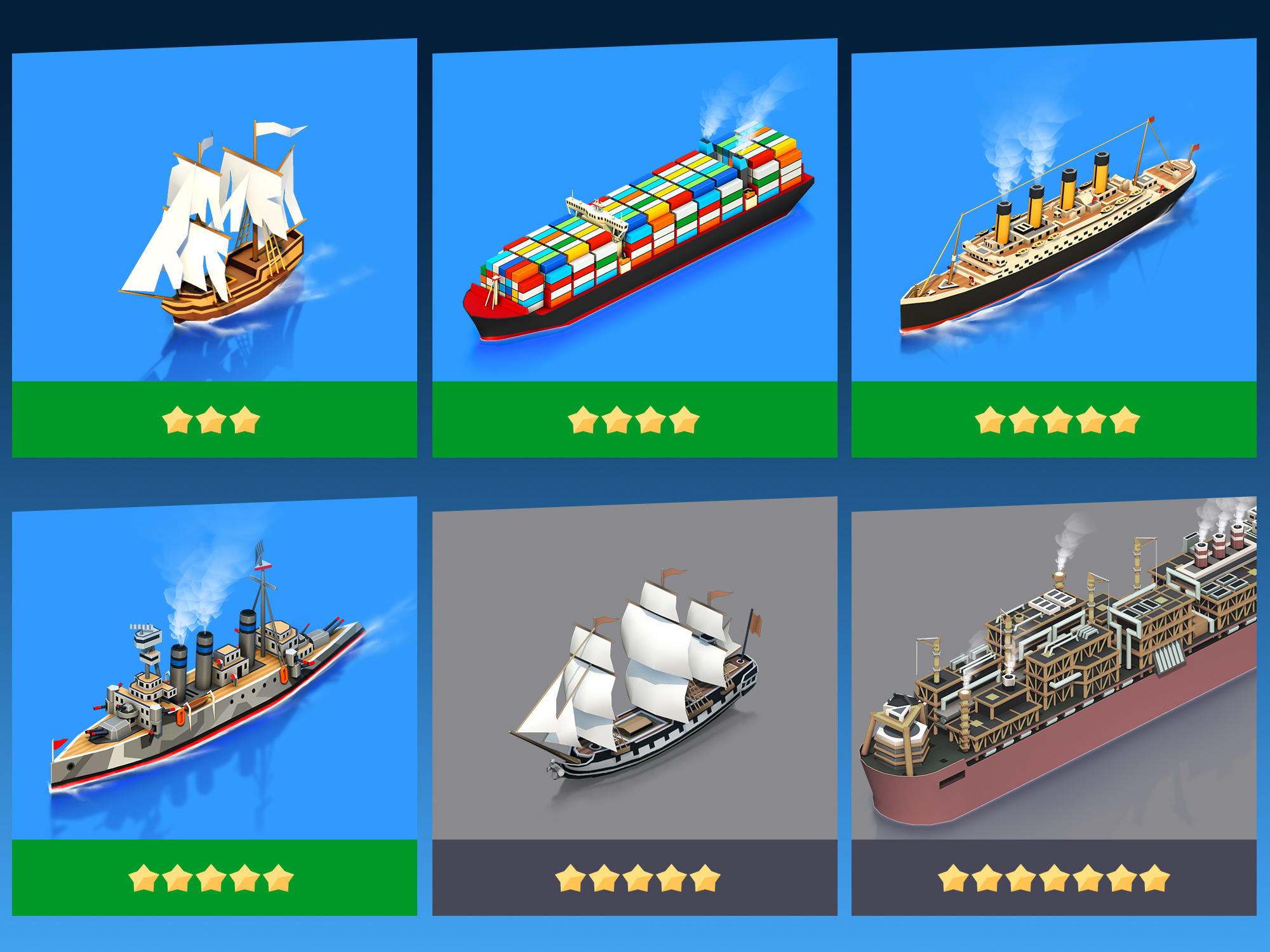 Sea Port: สร้าง Town & Ship Cargo ในซิม Strategy ภาพหน้าจอเกม