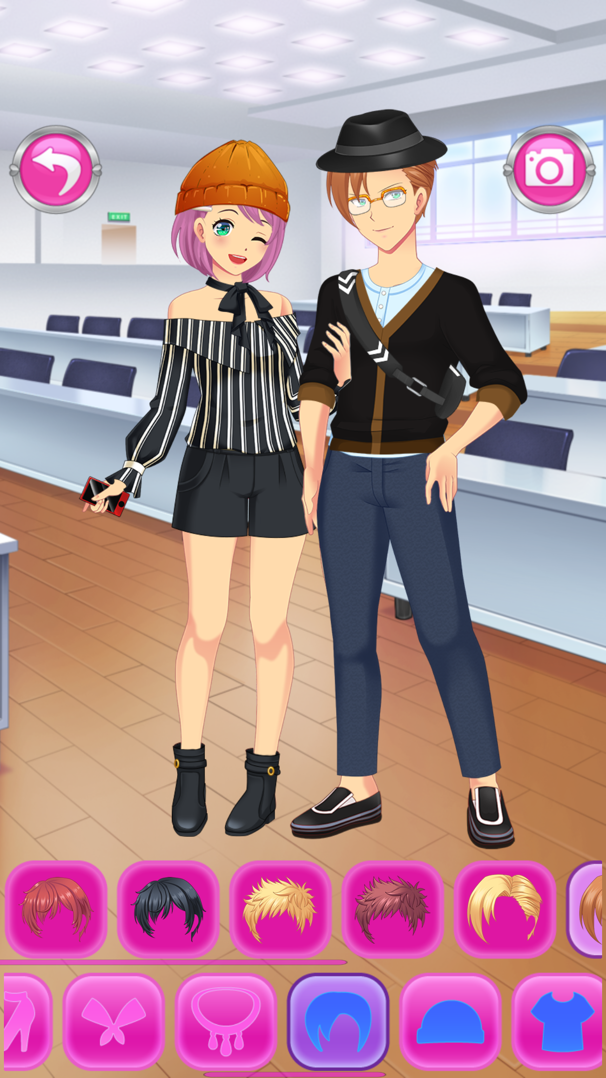 Anime Couples Dress Up Game ภาพหน้าจอเกม