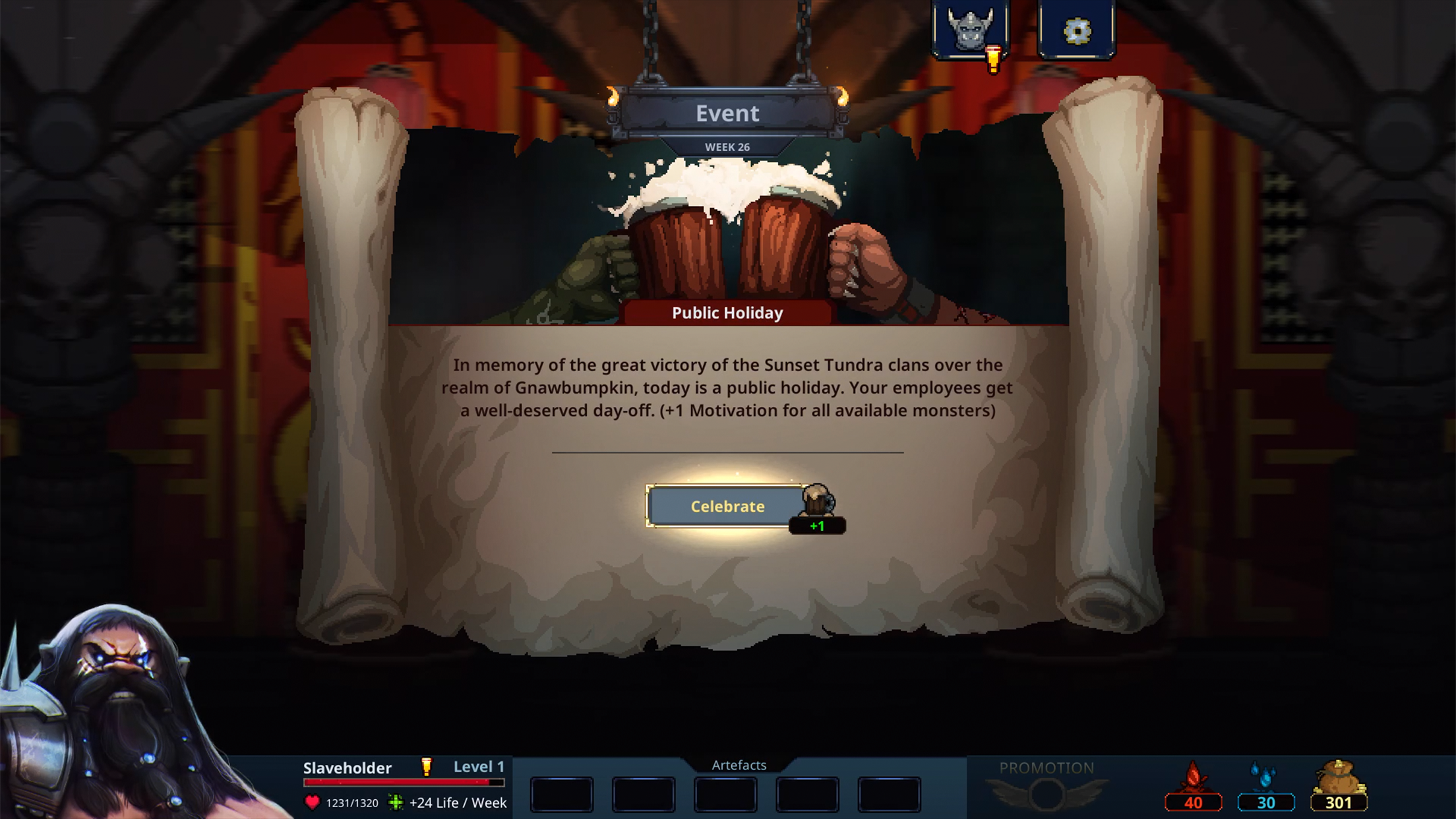 Legend of Keepers Game Screenshot
