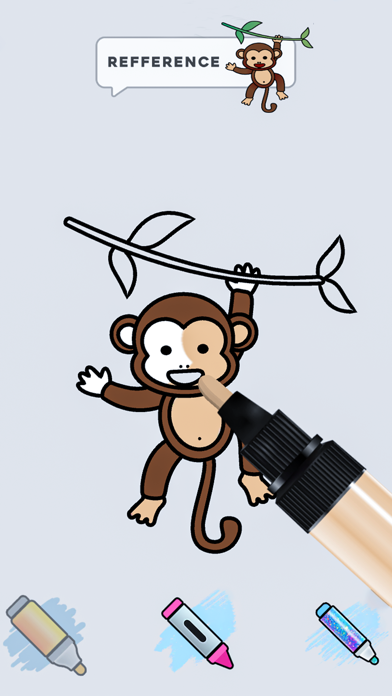 ASMR Color Book - Drawing Art Game Screenshot