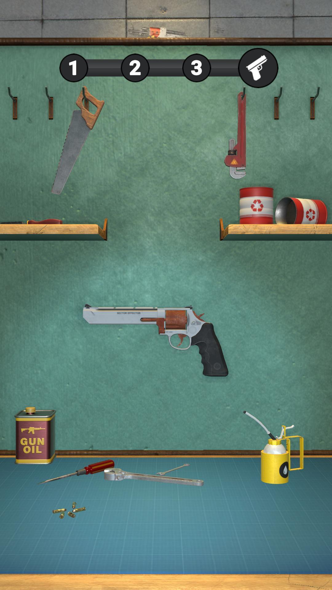 Captura de Tela do Jogo Gun DIY 3D