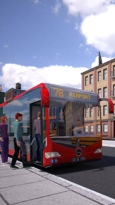 Screenshot 1 of Bus Simulator PRO 2016 