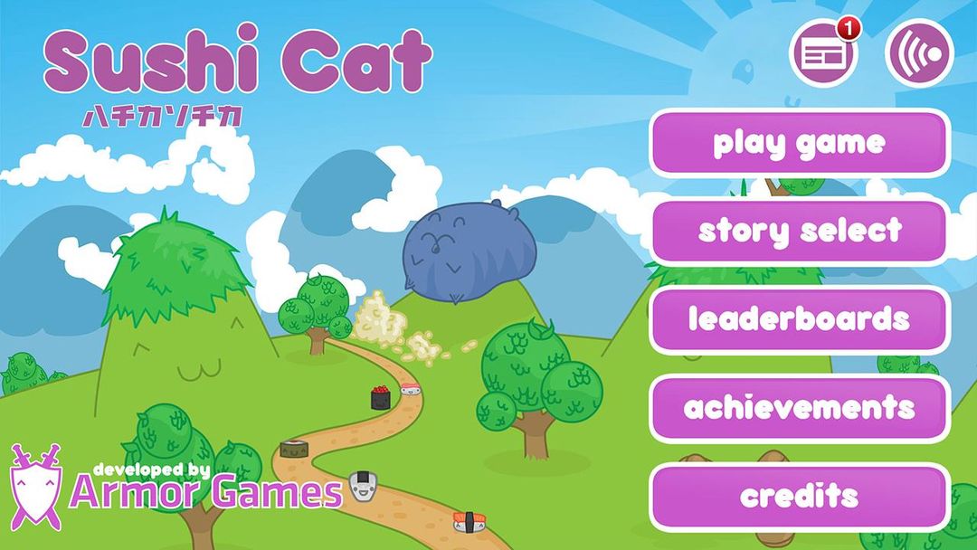 Sushi Cat screenshot game