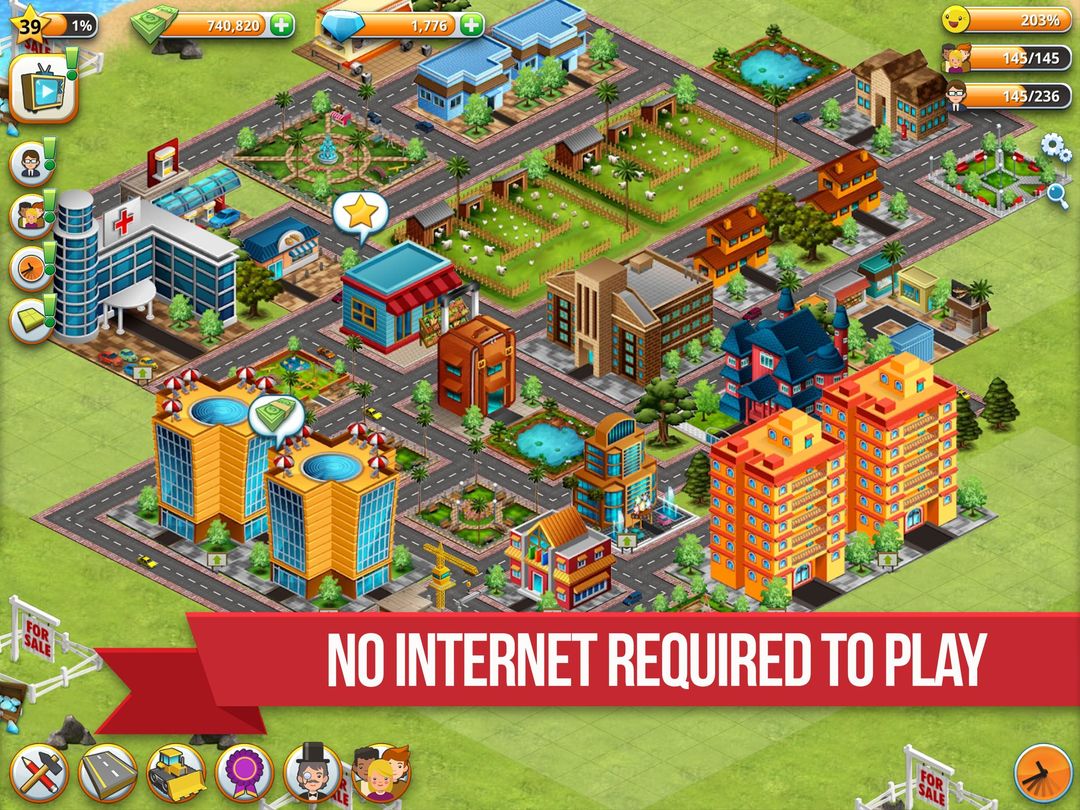 Village Island City Simulation screenshot game
