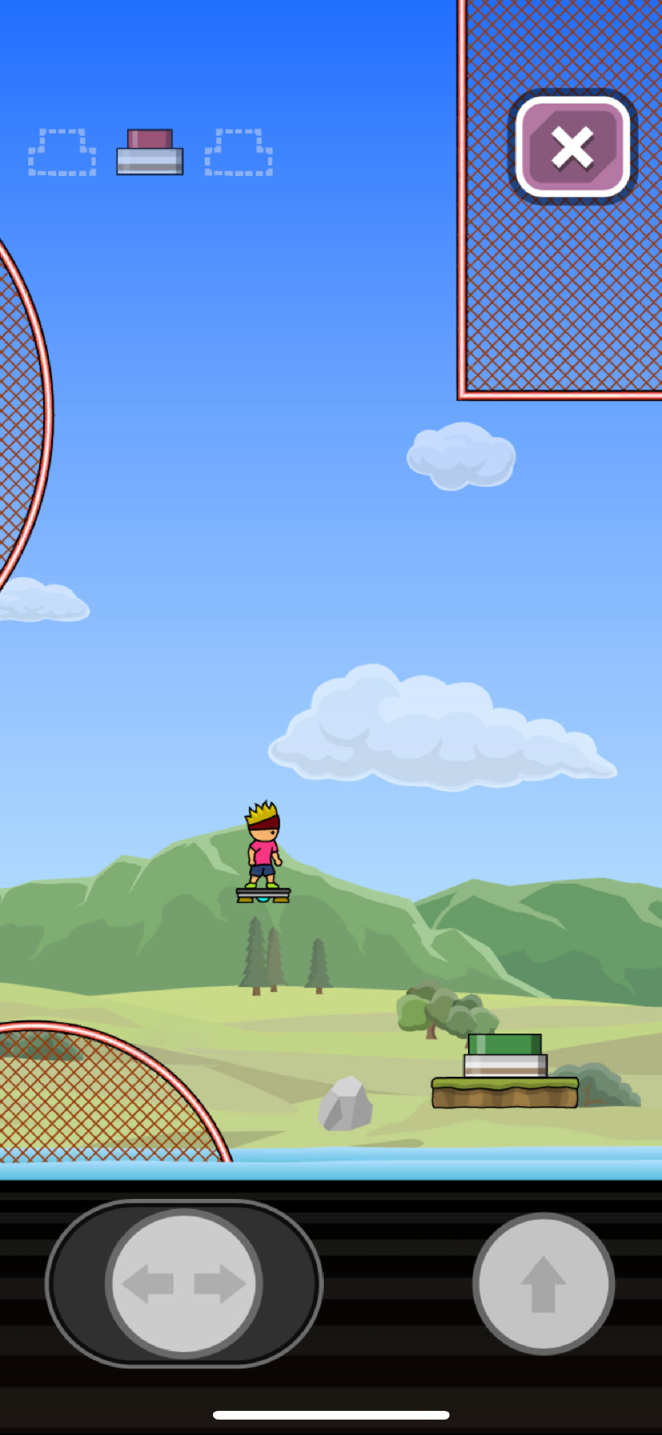 トニーくんのフライングボード ภาพหน้าจอเกม