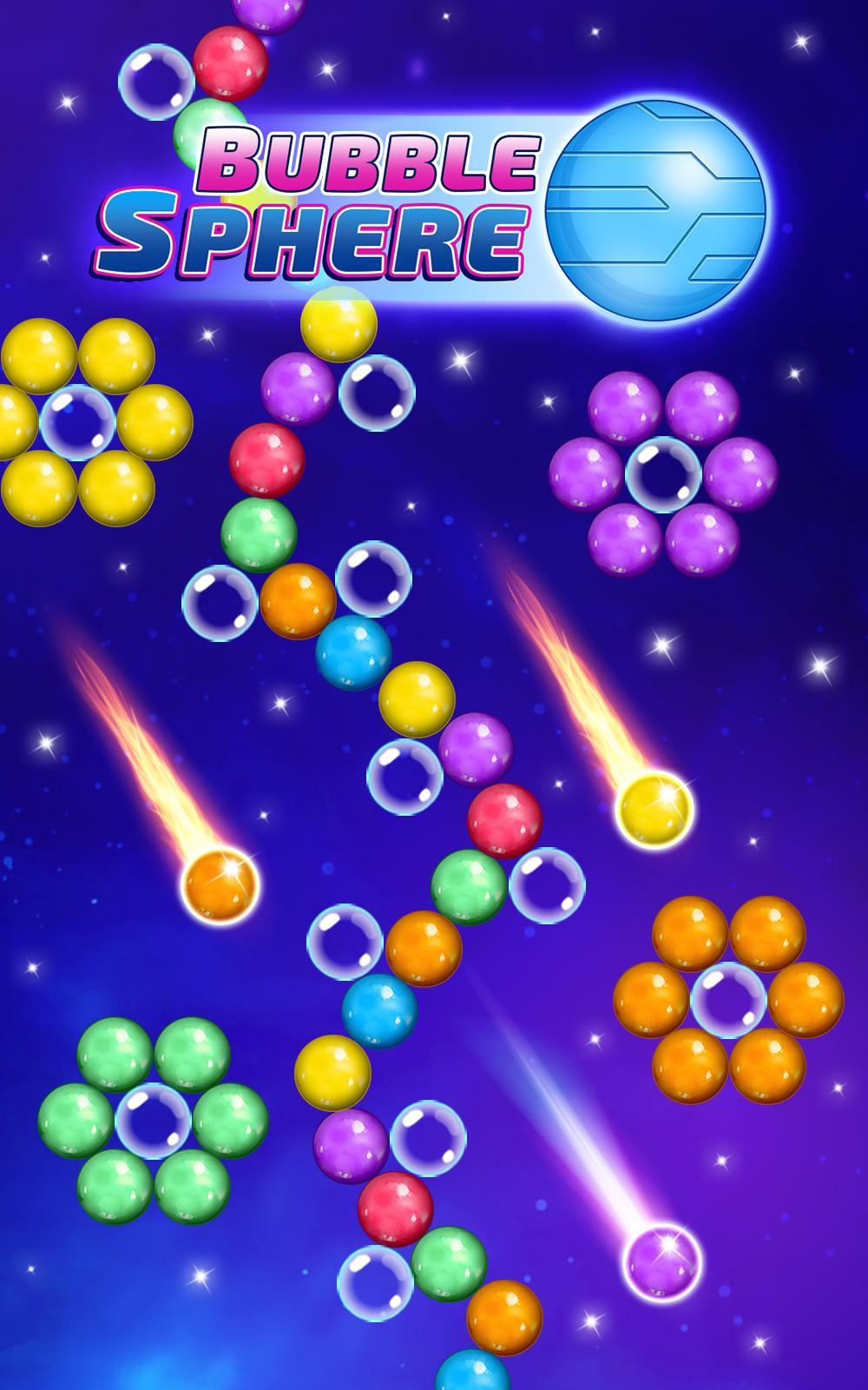 Captura de Tela do Jogo Bubble Sphere