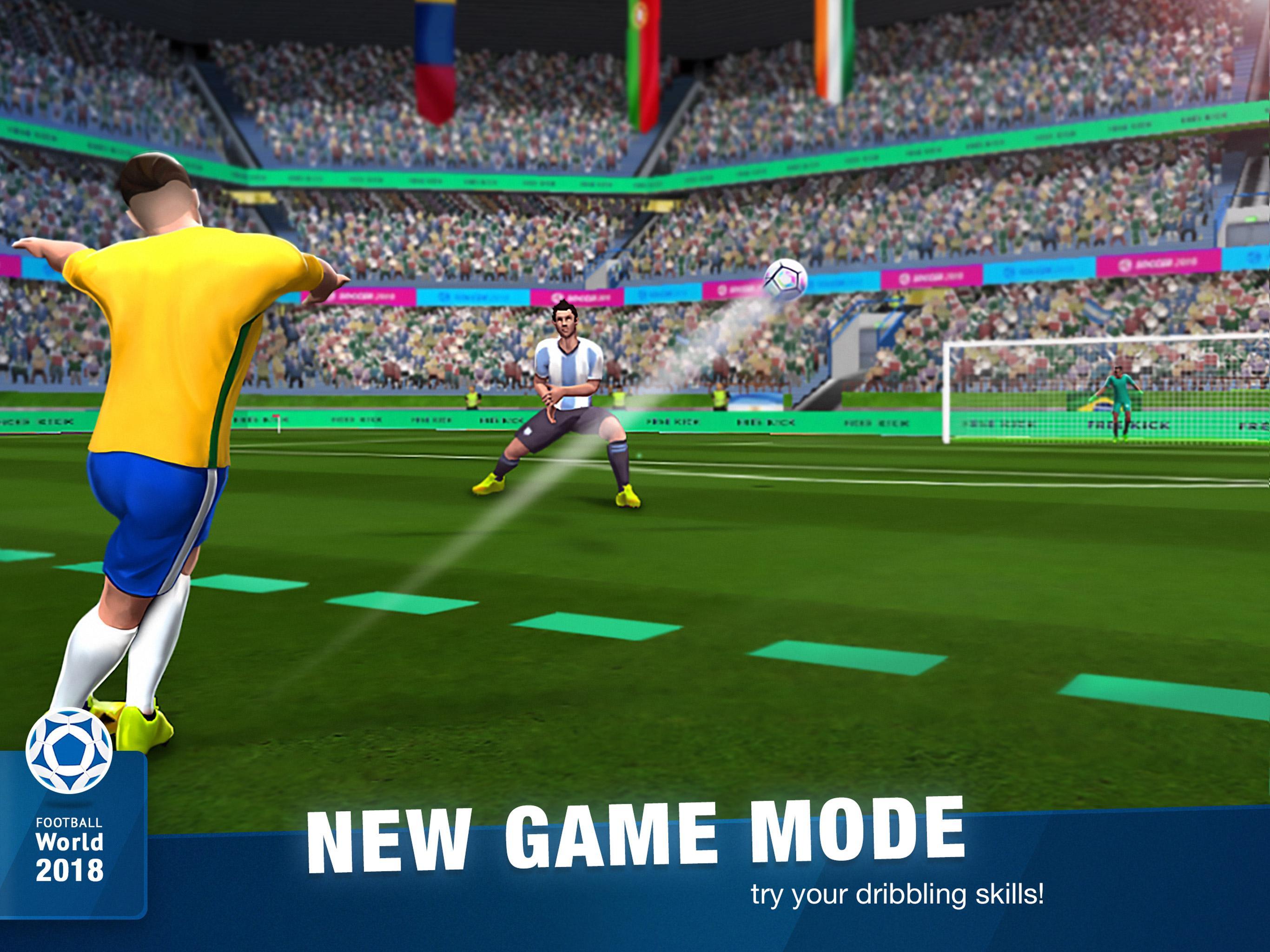 Скриншот игры FreeKick Soccer 2021