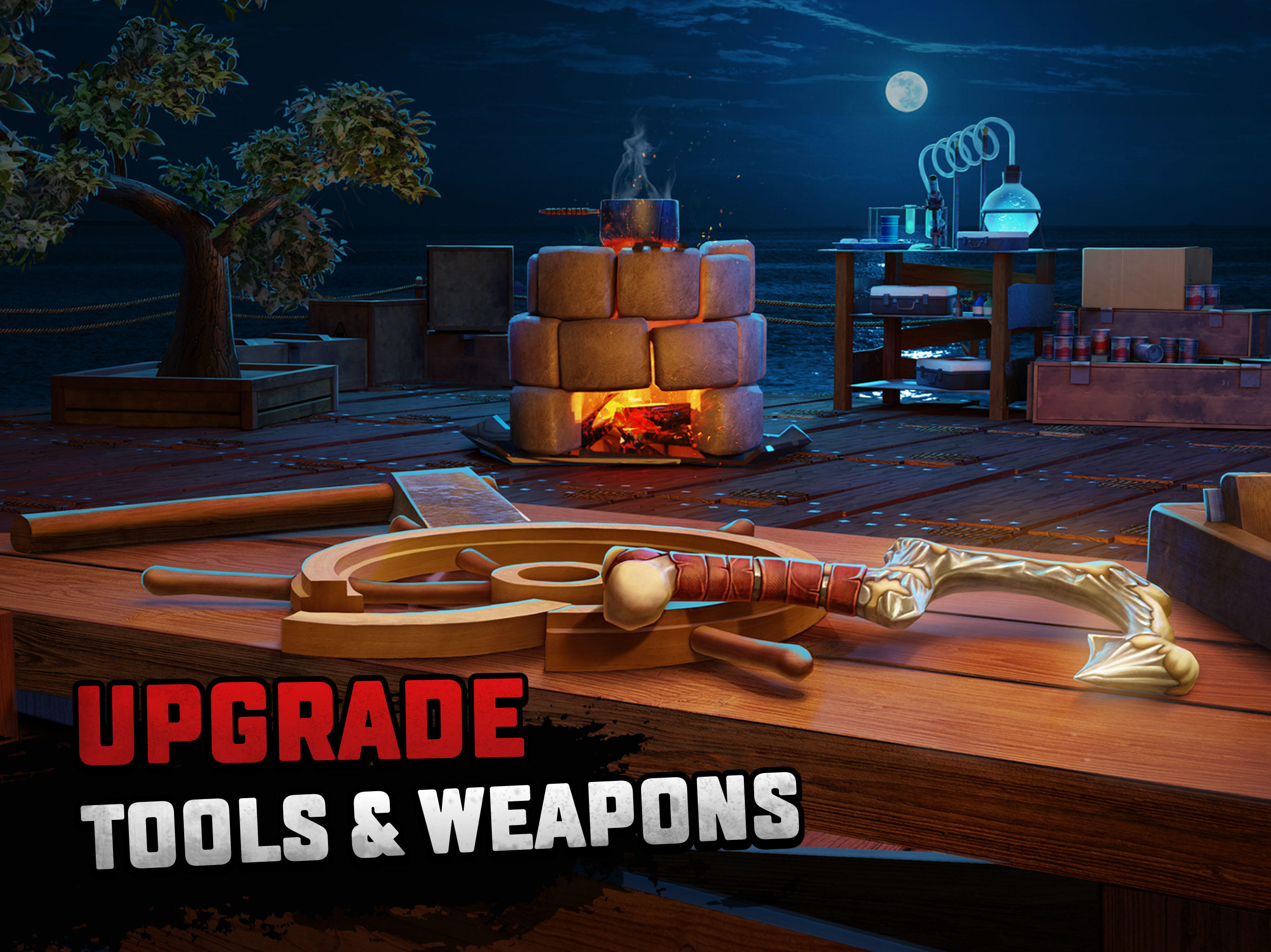 Raft® Survival - Ocean Nomad Game Screenshot