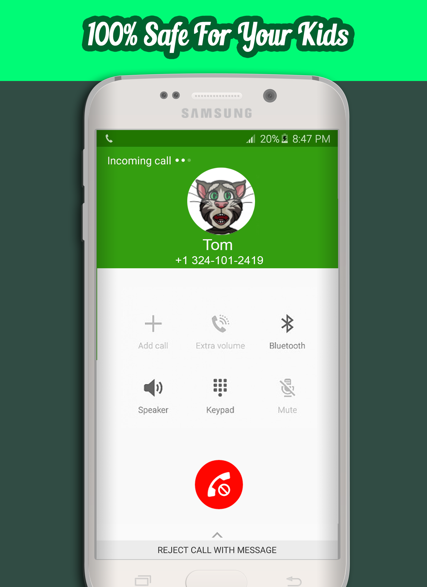 Call From Talking Tom 게임 스크린샷