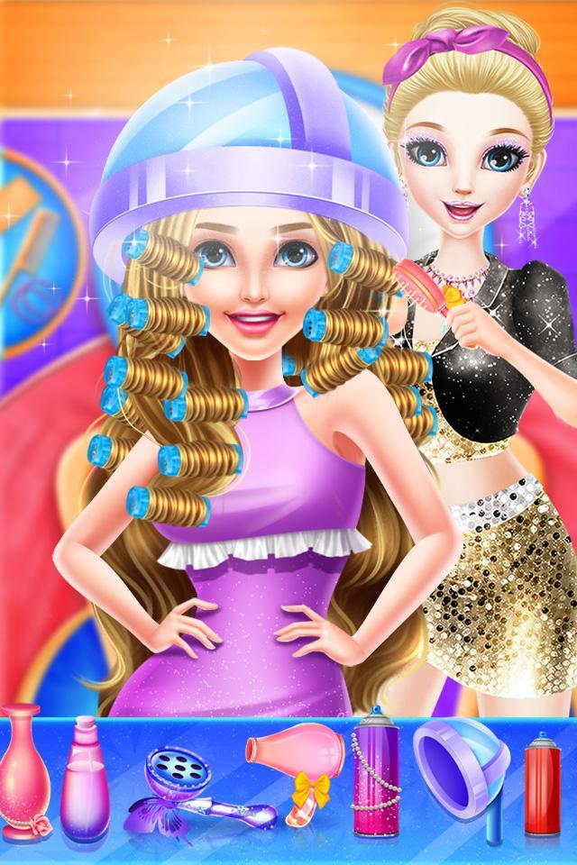 Cuplikan Layar Game Evening Dress Design