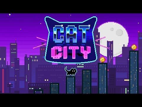 Screenshot of the video of Cat City — Geometry Jump