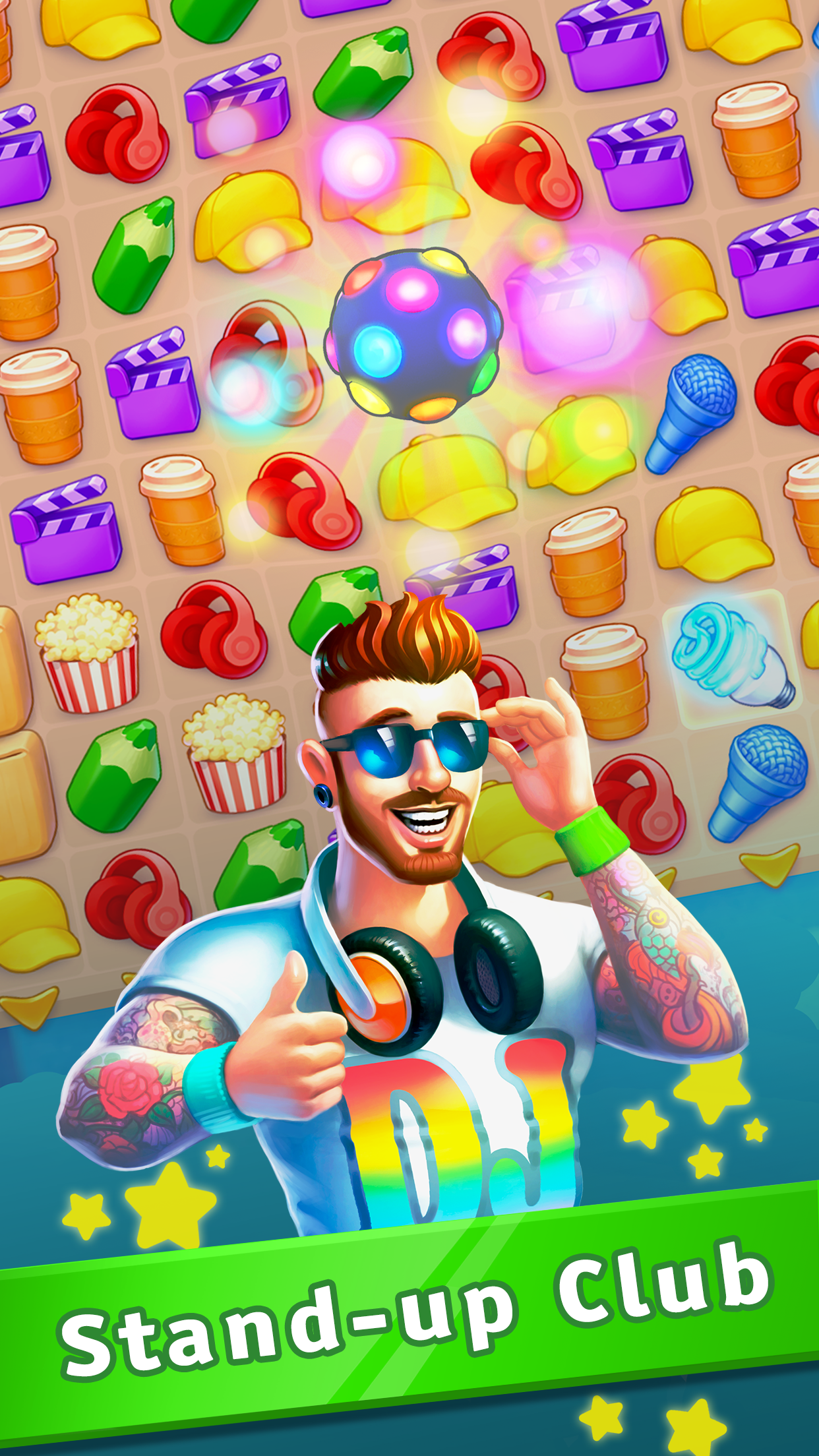 Match 3 - TV Show and series Game Screenshot