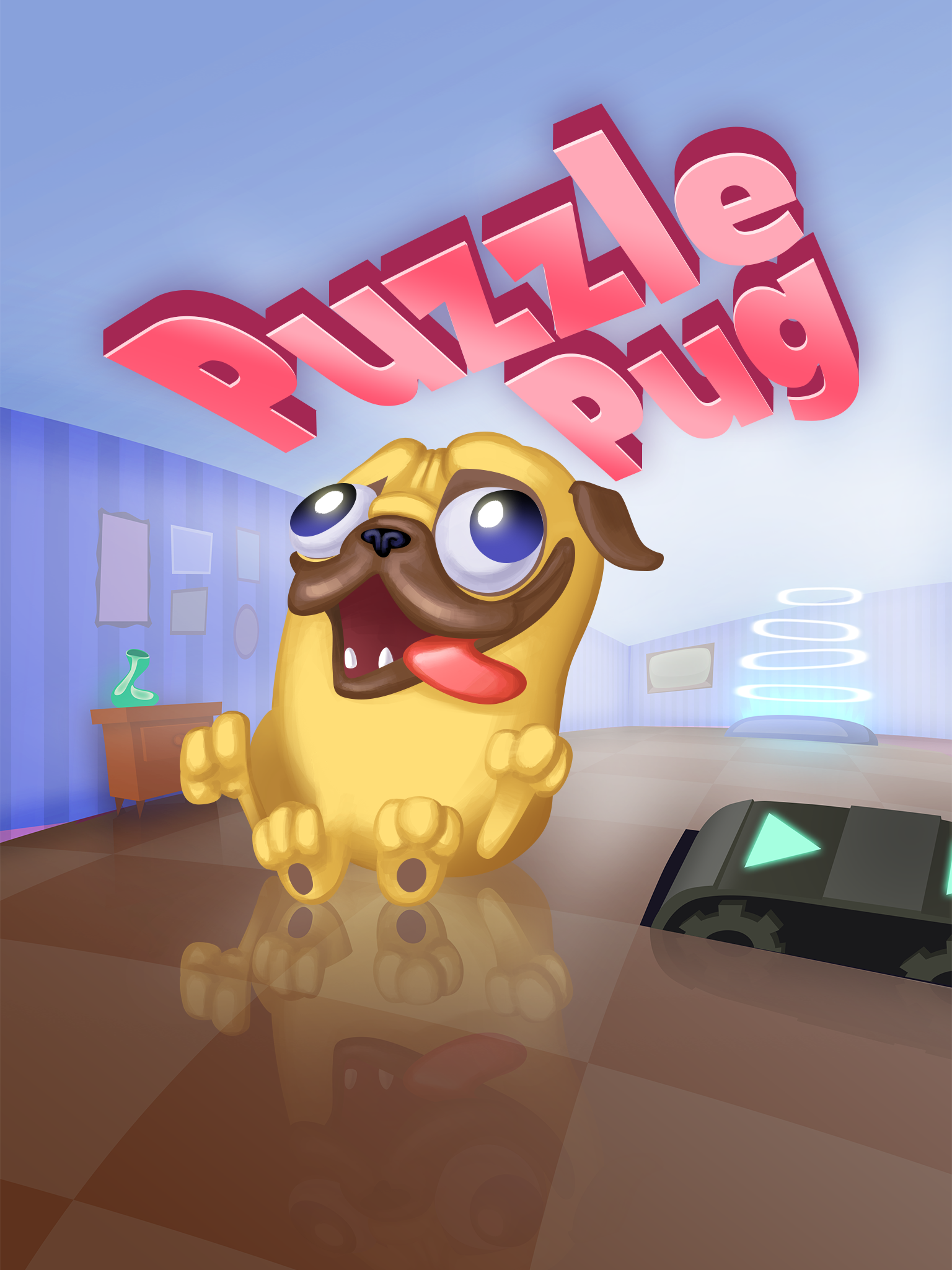 Puzzle Pug - Solve Puzzles With Your Pet Dog! Game Screenshot