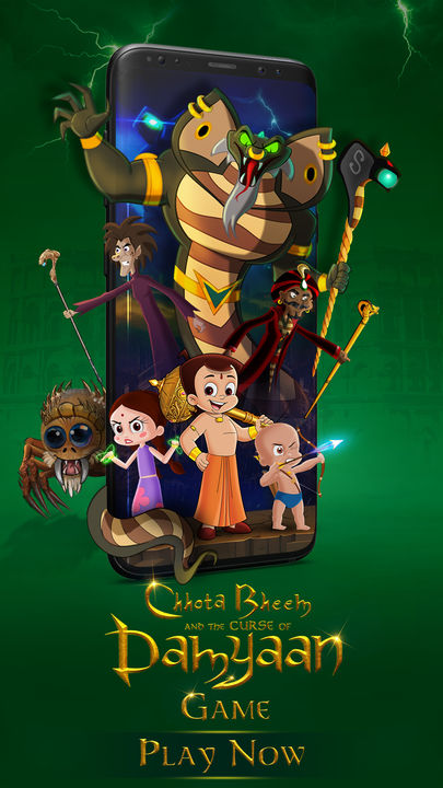 Cuplikan Layar Game Chhota Bheem Curse of Damyaan