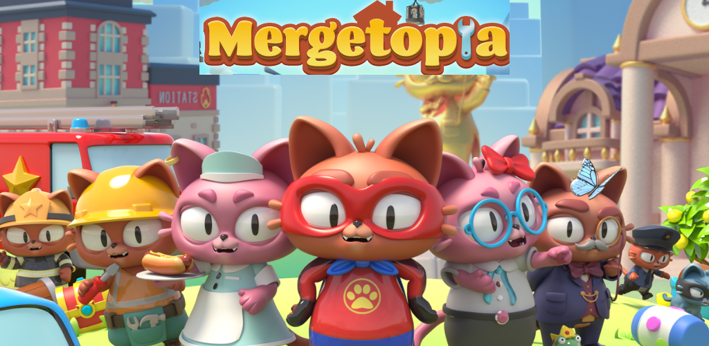 Banner of Mergetopia - be a merge master 