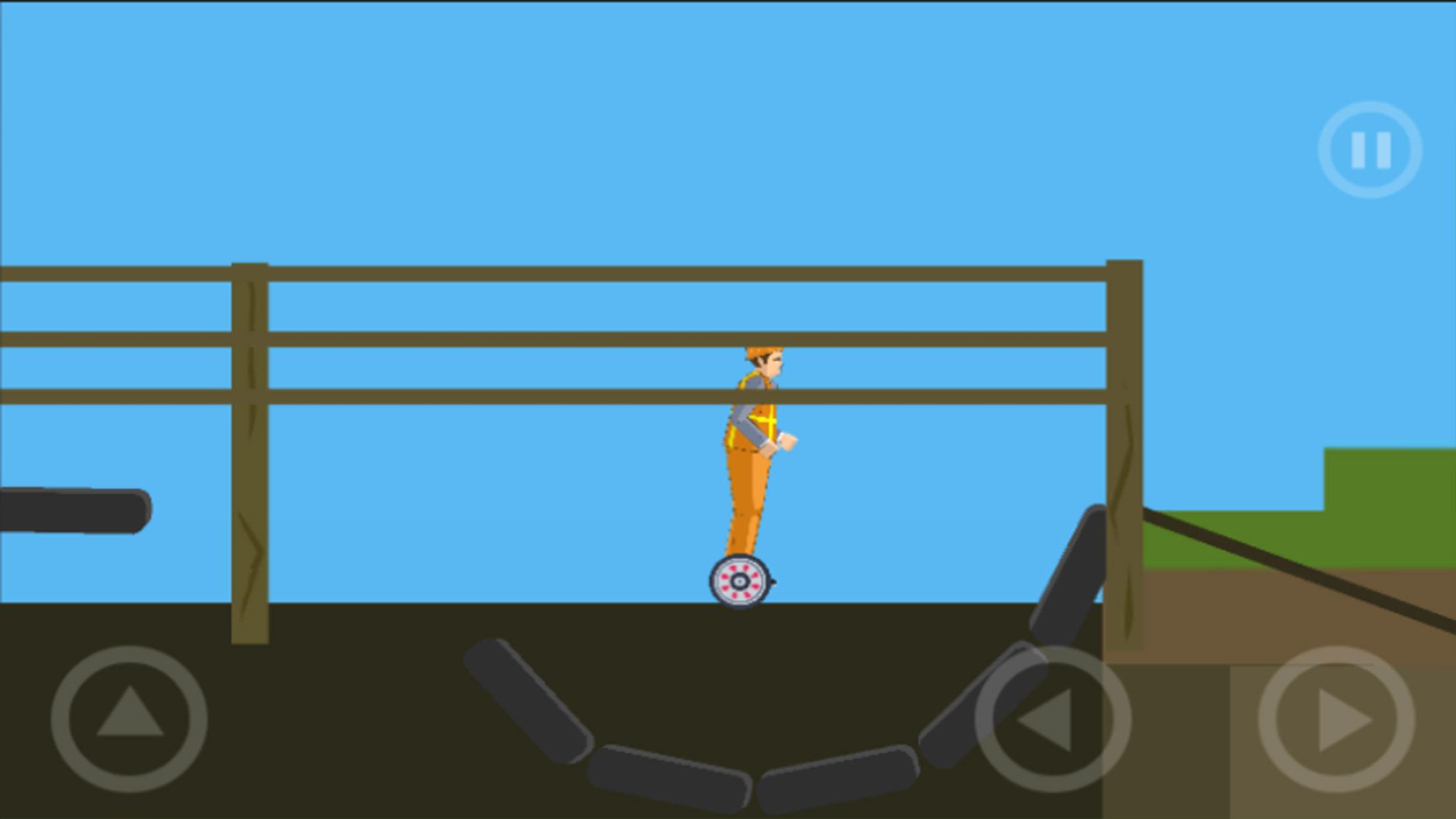 Cuplikan Layar Game Bloody Wheels 2 : The Blood and Happy Glory