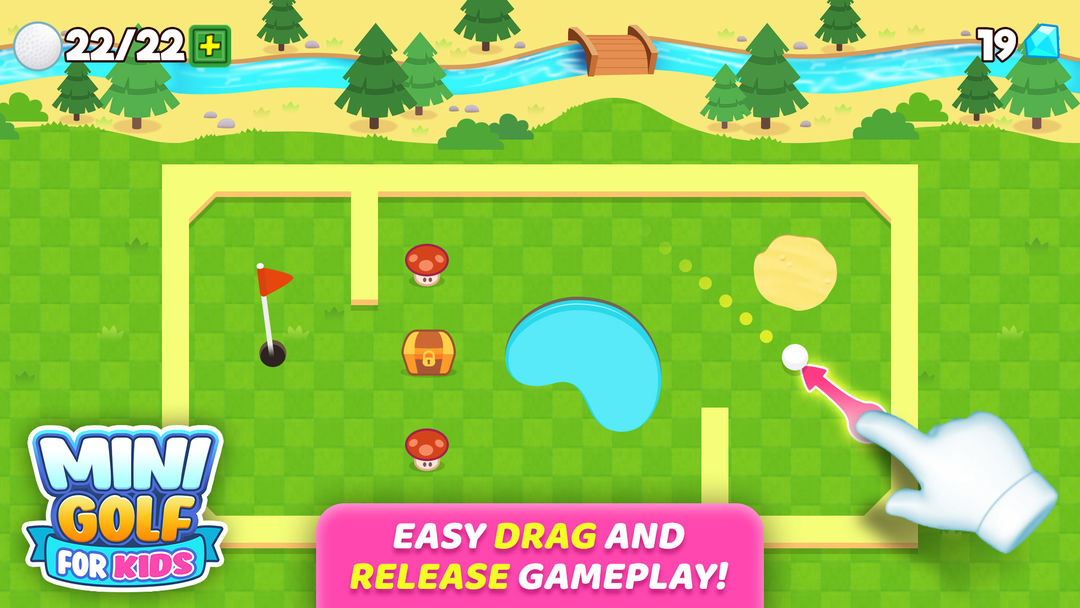 Screenshot of Mini Golf Game for Kids
