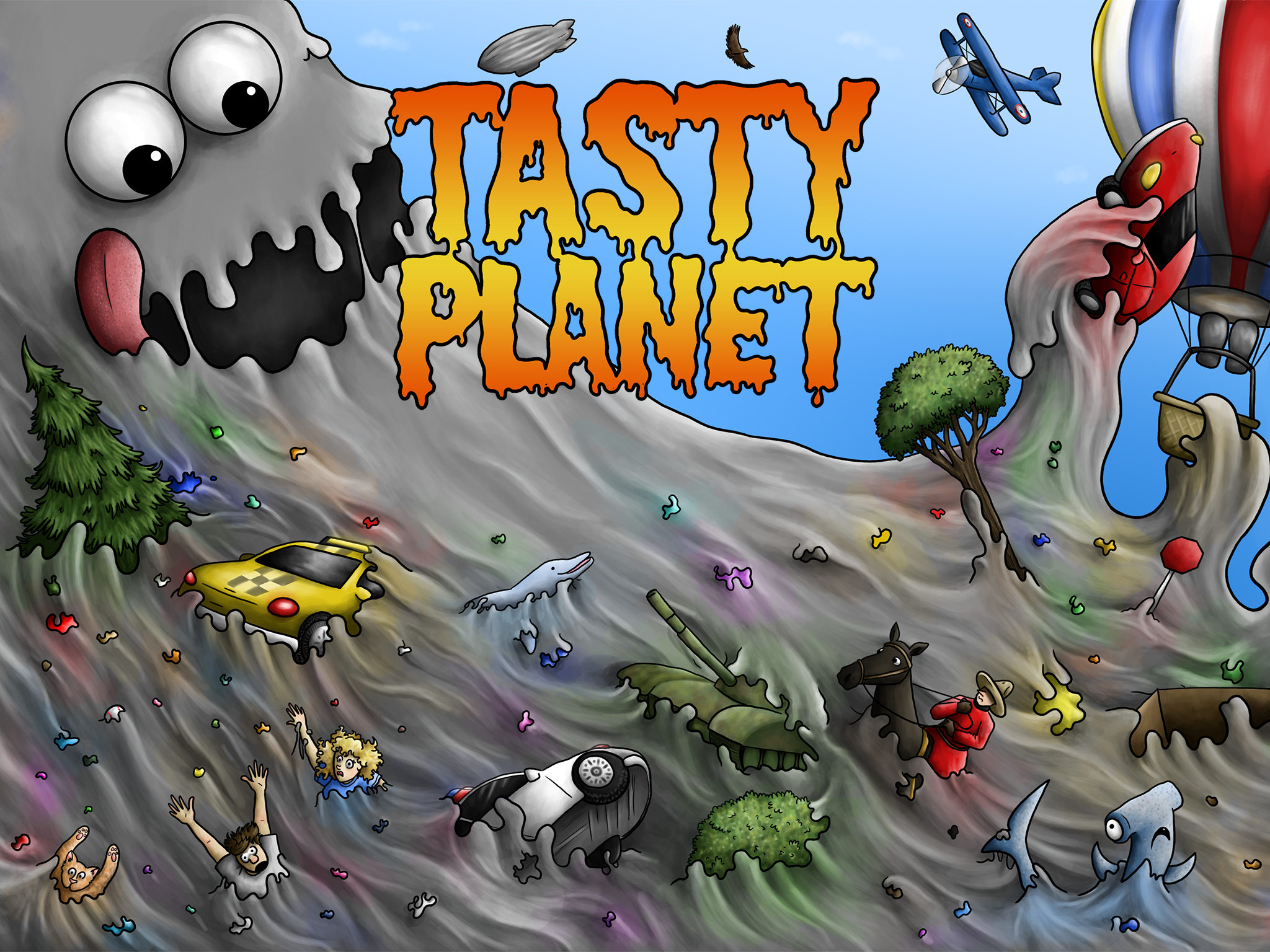 Tasty Planet Game Screenshot