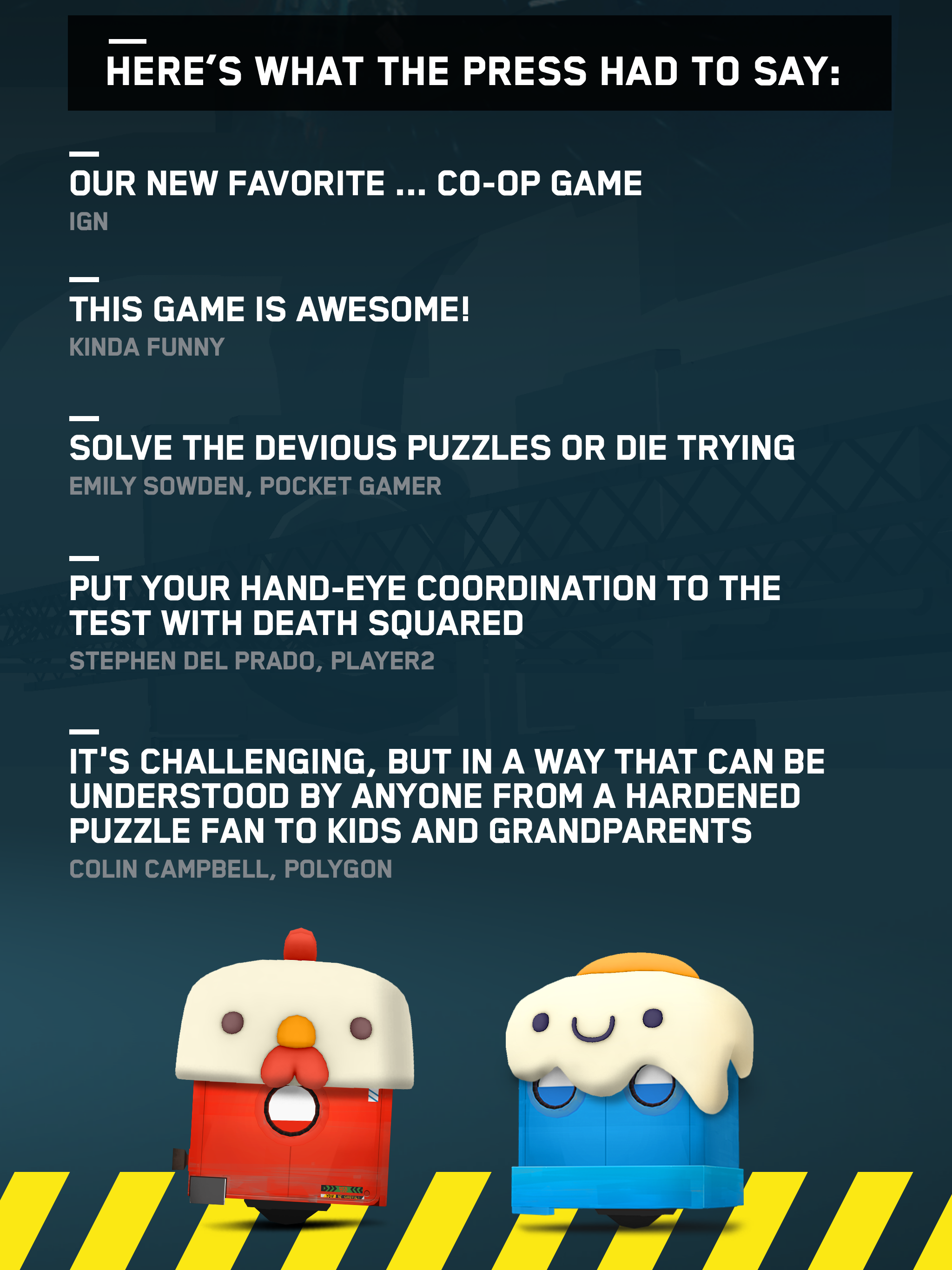 Death Squared Game Screenshot
