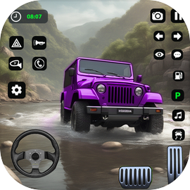 Long Road Trip Car Driving 3D