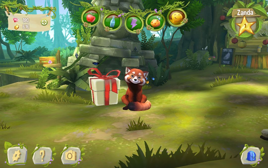Pet World - My Red Panda screenshot game