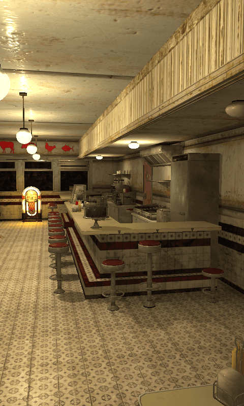 脱出ゲーム DINERからの脱出 Game Screenshot