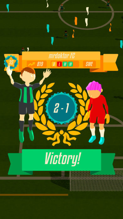 Screenshot of Solid Soccer