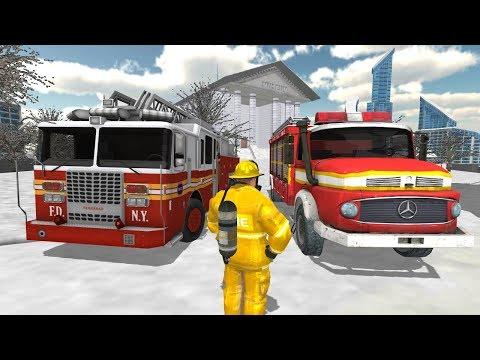 Screenshot of the video of Fire Truck Rescue Simulator