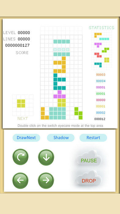 Classic Russia Block ゲームのスクリーンショット