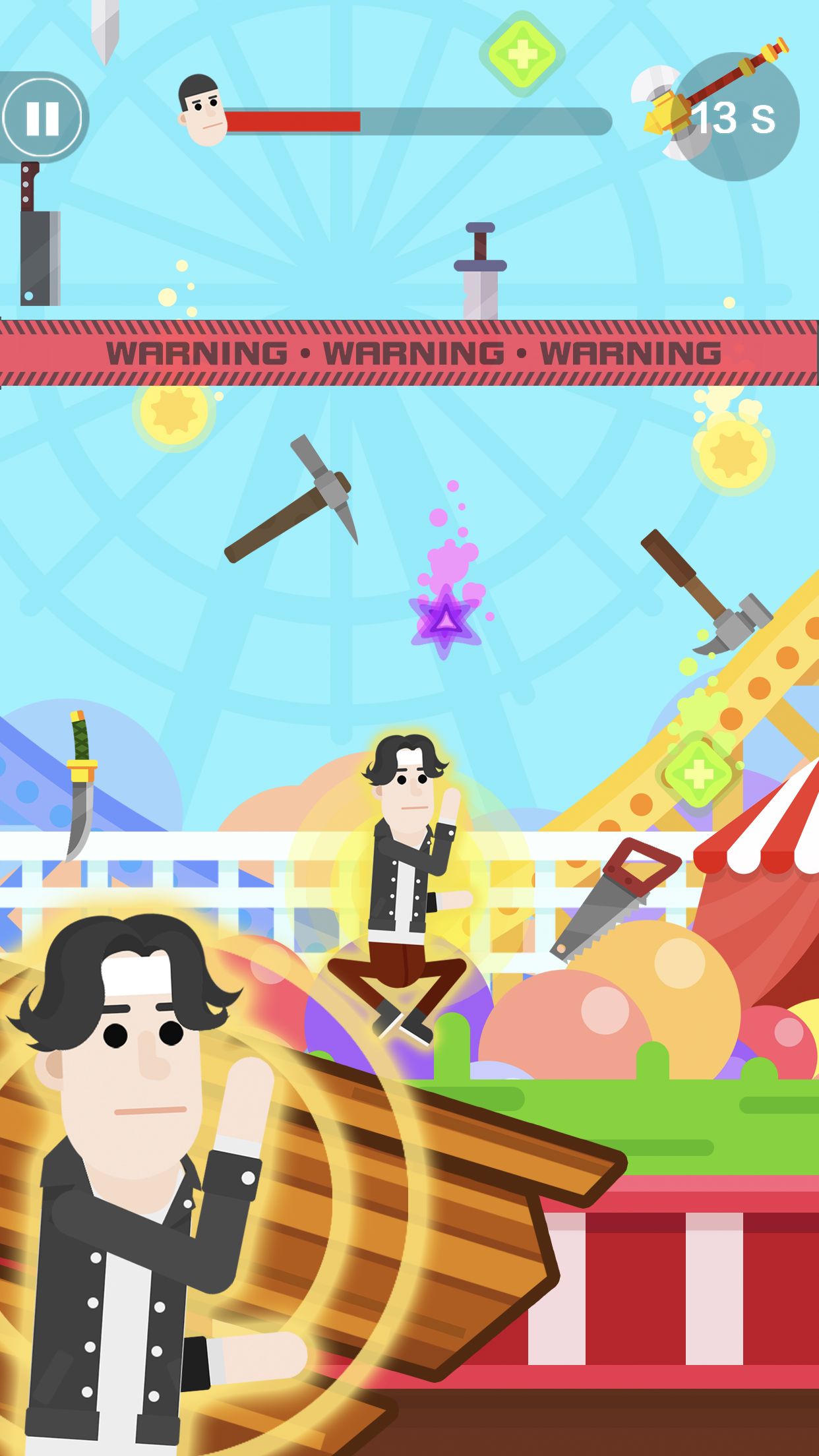 飞刀英雄 ภาพหน้าจอเกม