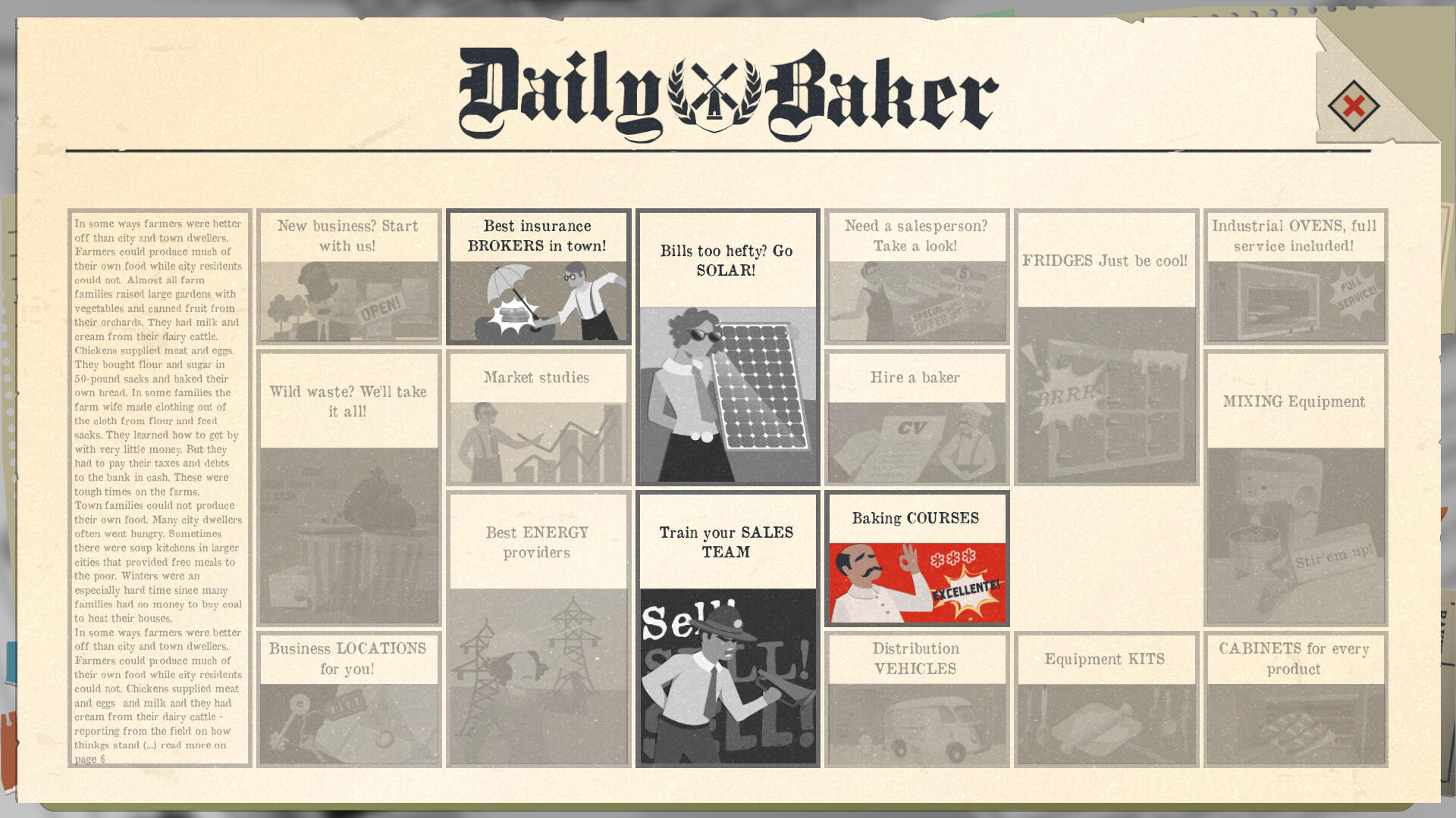 Startup Quest Bakery screenshot game