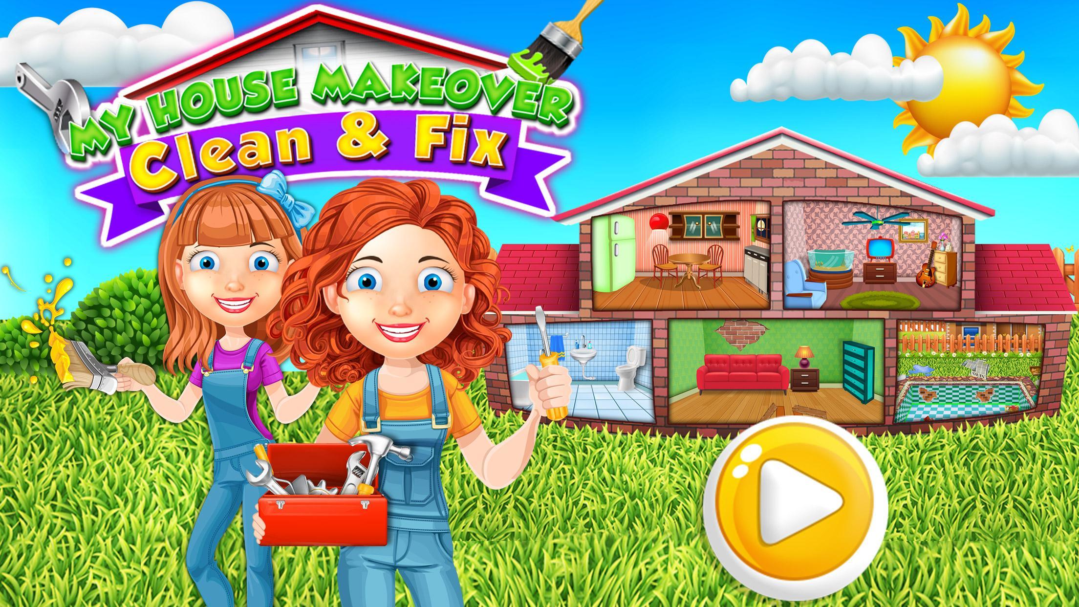 My House Makeover: Clean, Craft & Fix Game Screenshot
