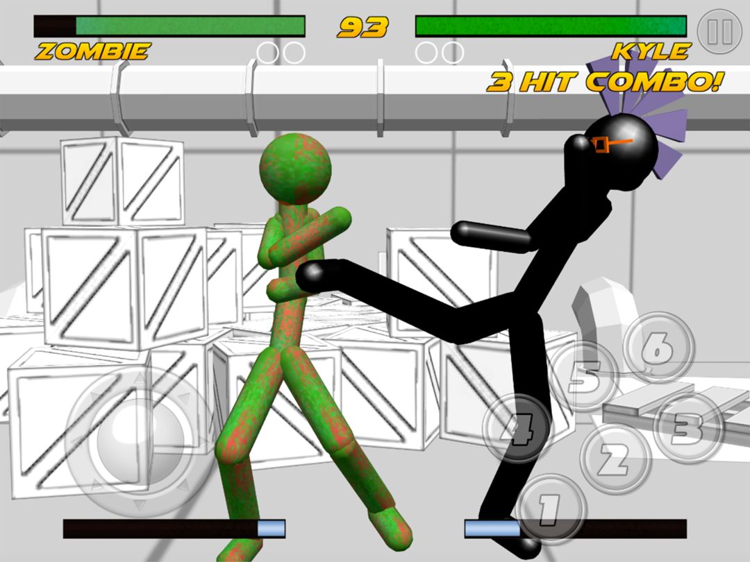 Screenshot of Stickman Fighting 3D