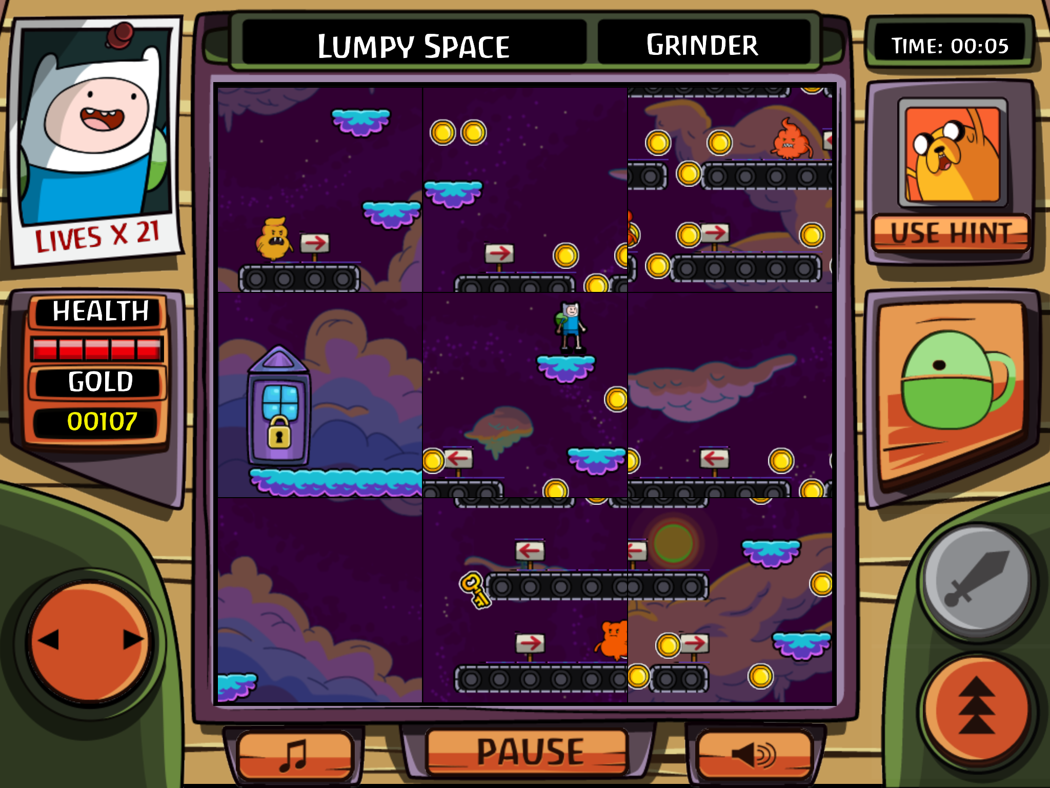 Finn and Jake To The RescOoo 게임 스크린샷