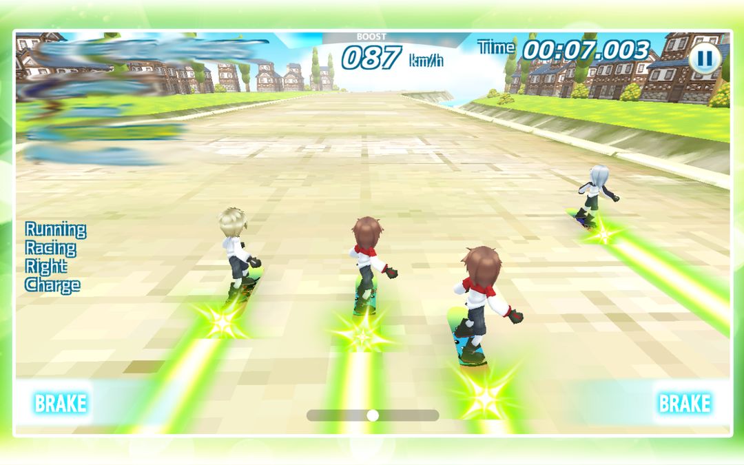 Screenshot of Snow Board Time Attack (FF)
