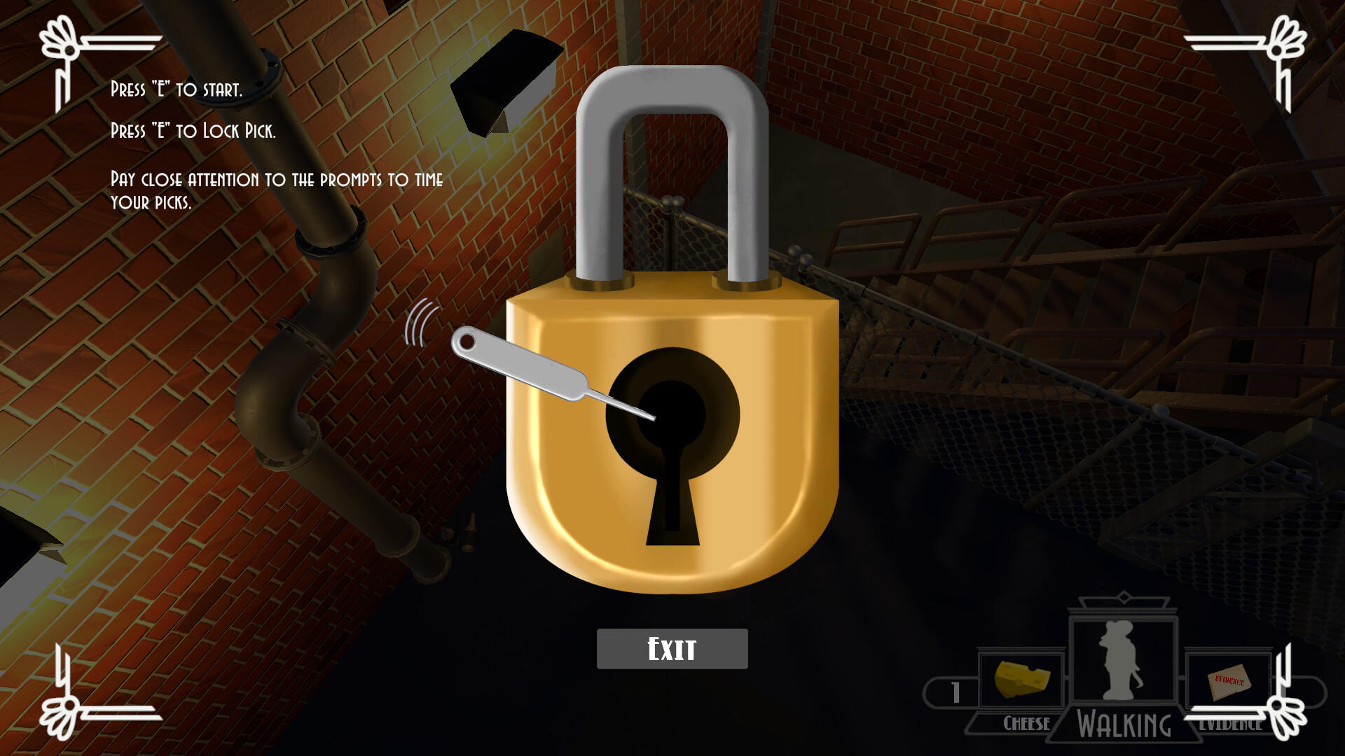 Brie Parmesan Mysteries ภาพหน้าจอเกม