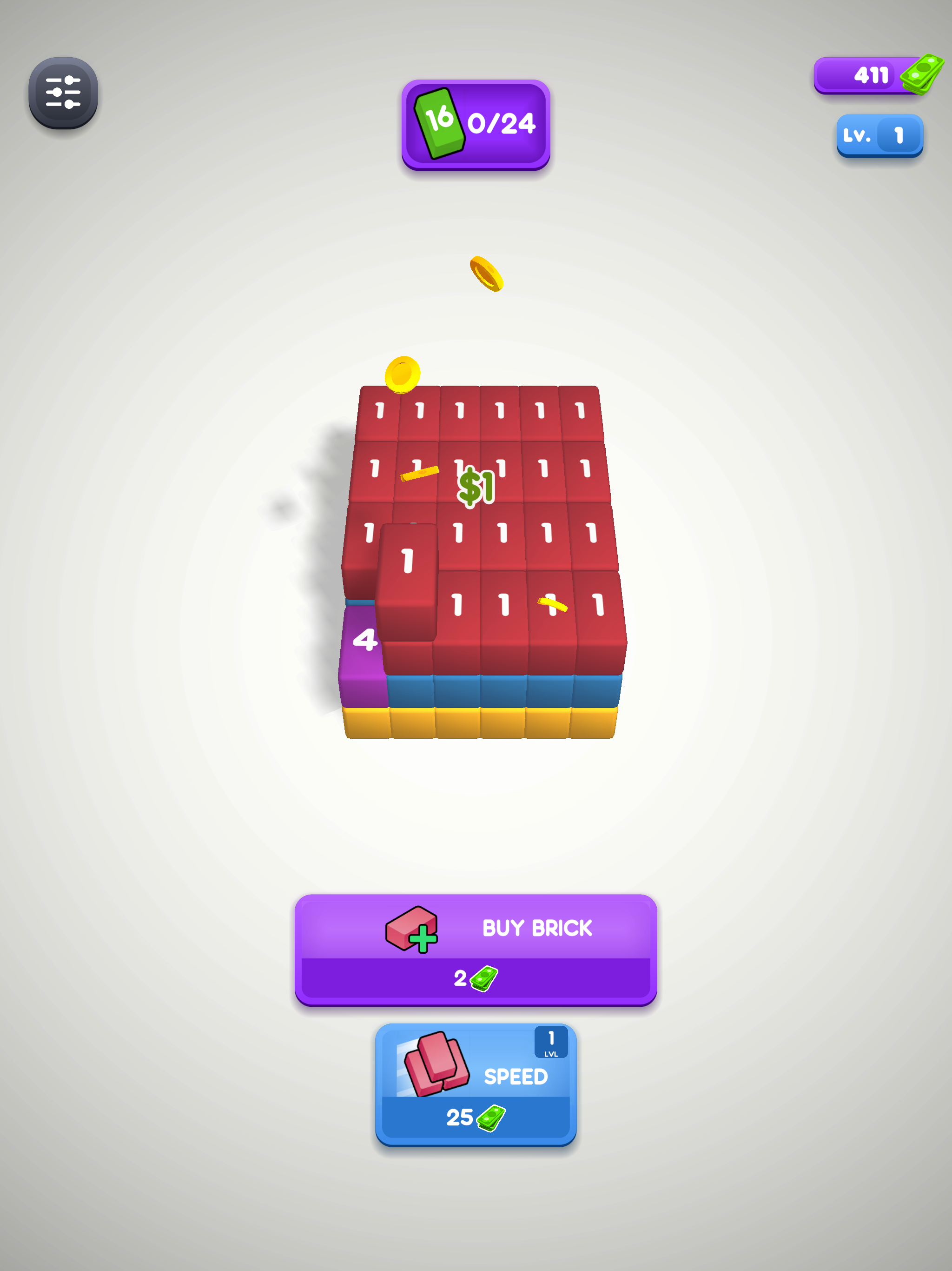 Bricks Merge Game Screenshot