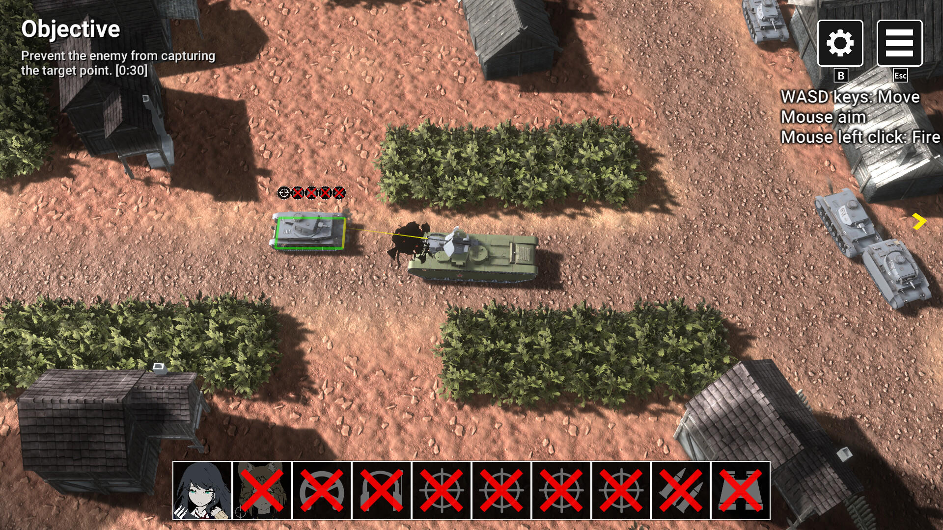 Multi Turret Academy: Prologue Game Screenshot