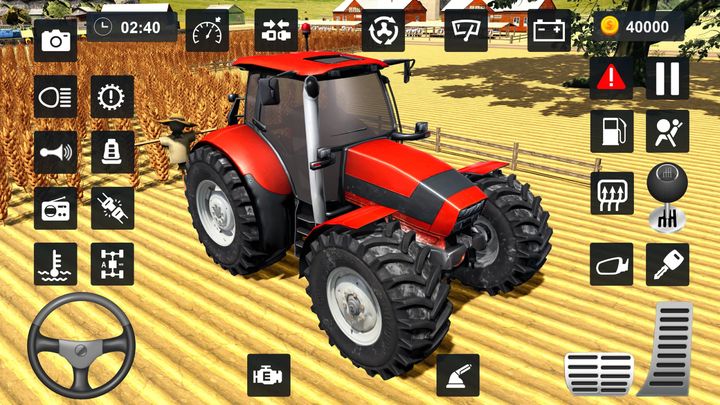 Jogos de agricultura de trator nos EUA 3d versão móvel andróide