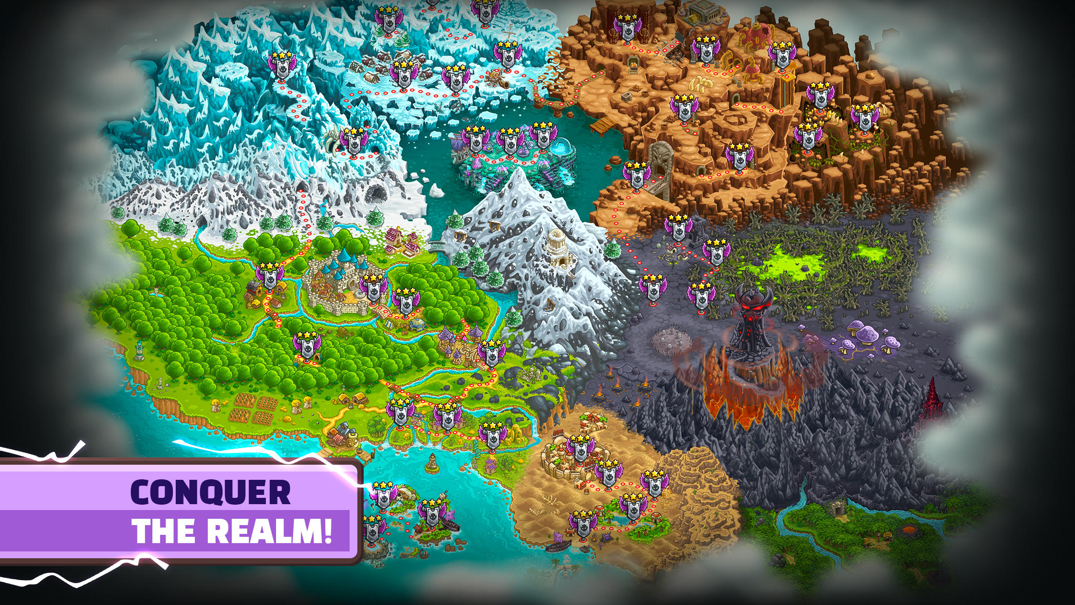 Kingdom Rush Vengeance TD Game Game Screenshot