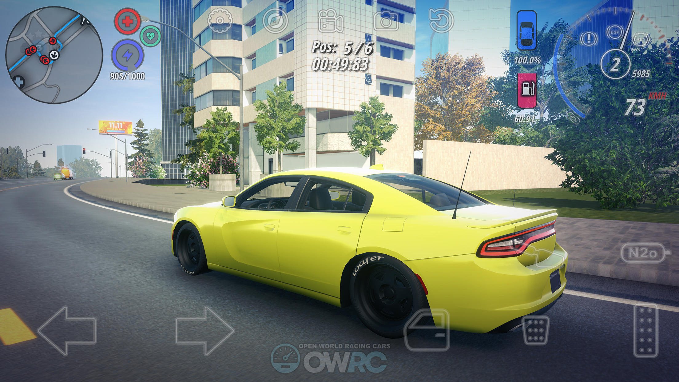 OWRC: Open World Racing Cars Game Screenshot