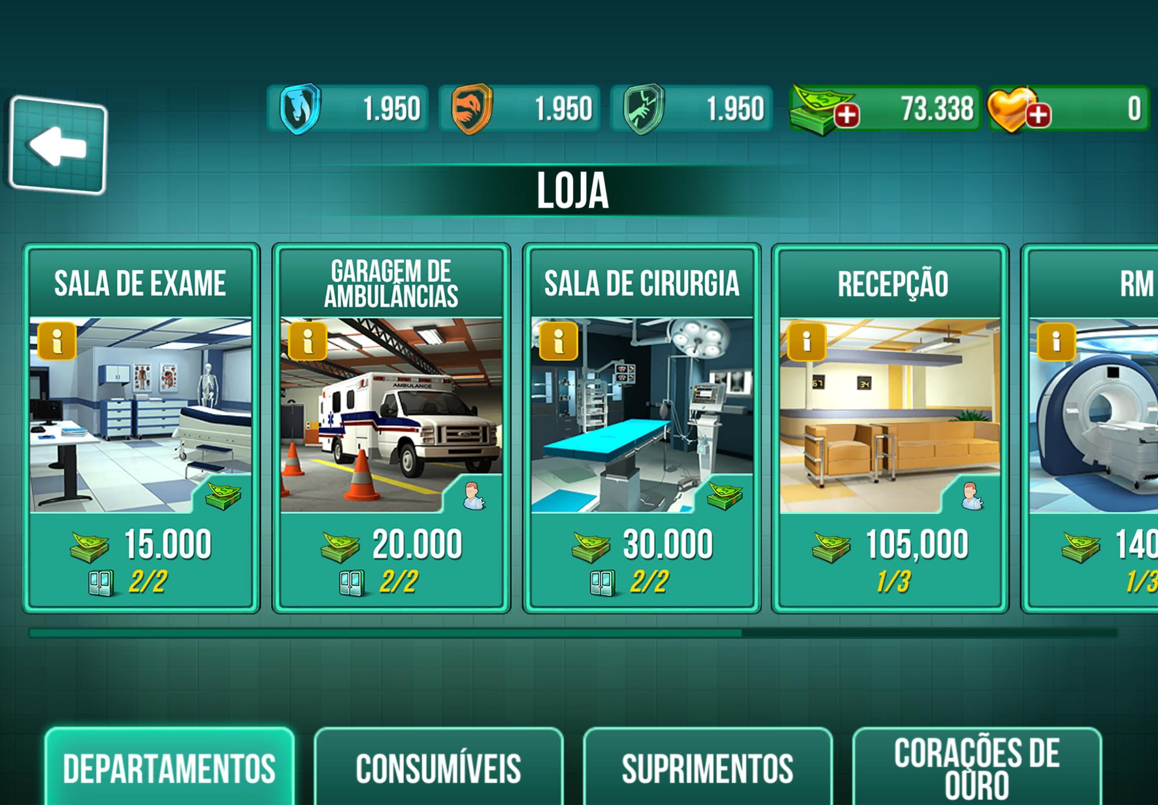 Captura de Tela do Jogo Operate Now Hospital - Surgery
