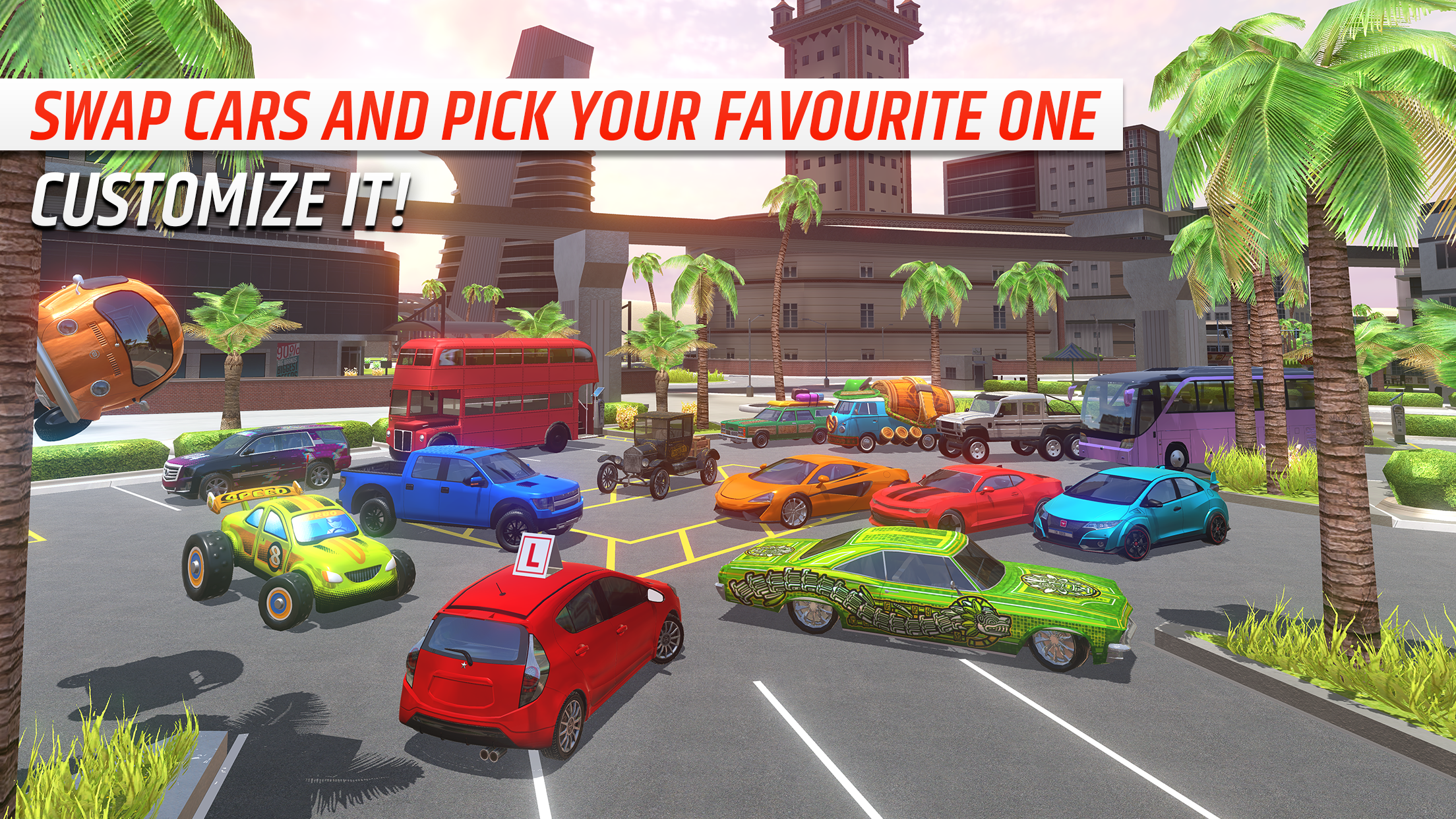 Car Driving School Simulator ภาพหน้าจอเกม